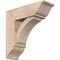 Ekena Millwork Thorton Traditional Smooth Bracket w/ Offset Brace, Douglas Fir, 7 1/2"W x 22"D x 22"H BKT0806X22X22THR01SDF - alternate 1